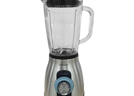 Westinghouse WKBESA1703 Licuadora de 800 W con Jarra de Vidrio de 1.7 L y 5 Velocidades