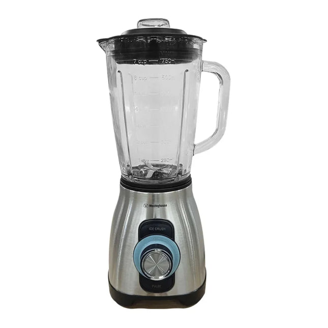 Westinghouse WKBESA1703 Licuadora de 800 W con Jarra de Vidrio de 1.7 L y 5 Velocidades