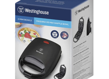 Mini Máquina para Waffles Westinghouse WKPCM126 | 520W | Antiadherente | Bowl