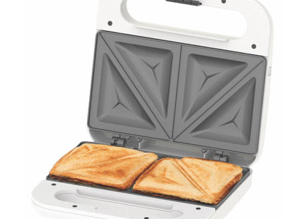 Sandwichera Westinghouse WKSMSL103 Blanca | 2 panes | Placas antiadherentes | Diseño compacto