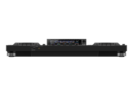 Pioneer DJ XDJ-AZ vista de conexiones traseras: USB, salidas master y red