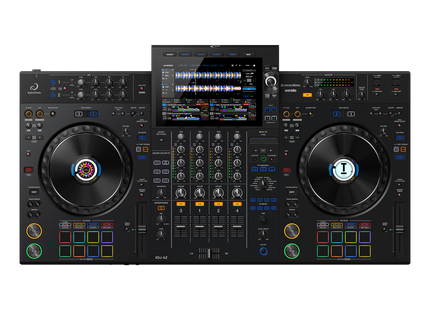 Pioneer DJ XDJ-AZ vista frontal del sistema DJ todo en uno de 4 canales