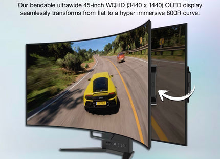 Monitor Gaming Corsair Xeneon Flex OLED 45” | 3440 x 1440 | 240Hz | 0.03ms GTG | Curvo | CM-9030001-NA