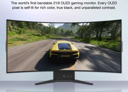 Monitor Gaming Corsair Xeneon Flex OLED 45” | 3440 x 1440 | 240Hz | 0.03ms GTG | Curvo | CM-9030001-NA
