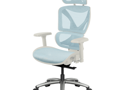 ThunderX3 XTC Chroma Silla Ergonómica de Oficina Azul y Blanca TEGC-3073102.B1
