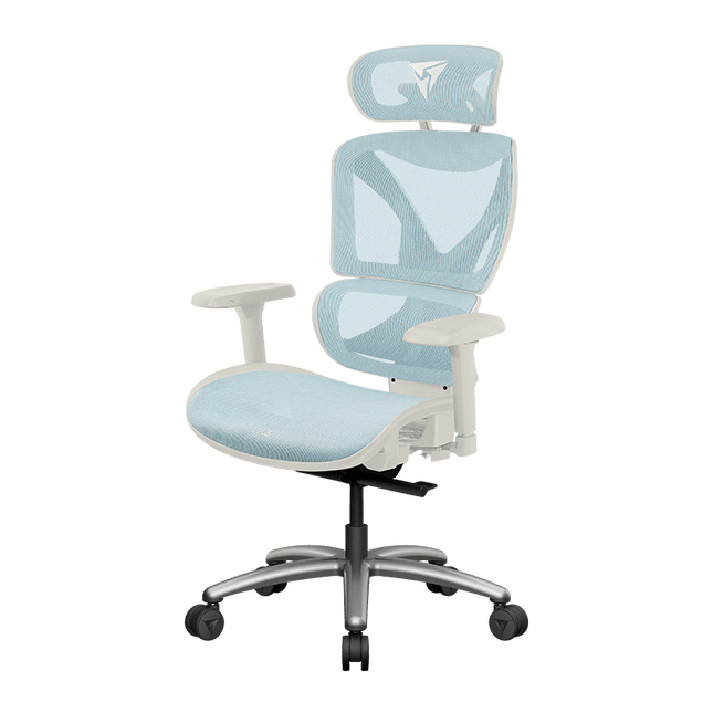 ThunderX3 XTC Chroma Silla Ergonómica de Oficina Azul y Blanca TEGC-3073102.B1