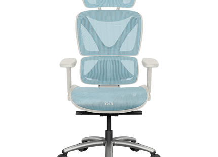 ThunderX3 XTC Chroma Silla Ergonómica de Oficina Azul y Blanca TEGC-3073102.B1