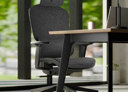 ThunderX3 YTC Loft Silla Ergonómica de Oficina Gris Oscuro con Ajuste 8D