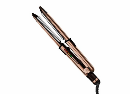 Plancha Optima 3000 1” Oro Rosa BaByliss | Para cabello normal a grueso | Tecnología Nano Titanium | Temperatura Ajustable