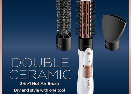 Conair Cepillo de Aire Double Ceramic 3 en 1 1000W, BC171N