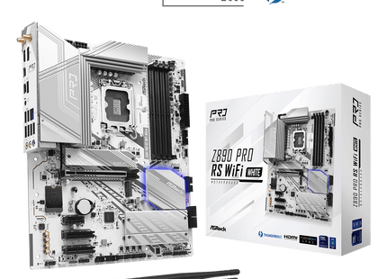 Tarjeta Madre ASRock Z890 PRO RS WIFI DDR5 | ATX | LGA 1851 | DDR5 hasta 8000+ MHz | Wi-Fi 6E | PCIe 5.0
