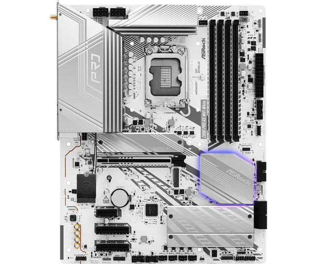 Tarjeta Madre ASRock Z890 PRO RS WIFI DDR5 | ATX | LGA 1851 | DDR5 hasta 8000+ MHz | Wi-Fi 6E | PCIe 5.0
