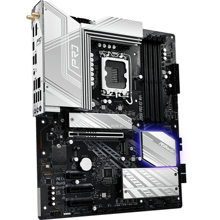 Tarjeta Madre ASRock Z890 PRO RS WIFI DDR5 | ATX | LGA 1851 | DDR5 hasta 8000+ MHz | Wi-Fi 6E | PCIe 5.0