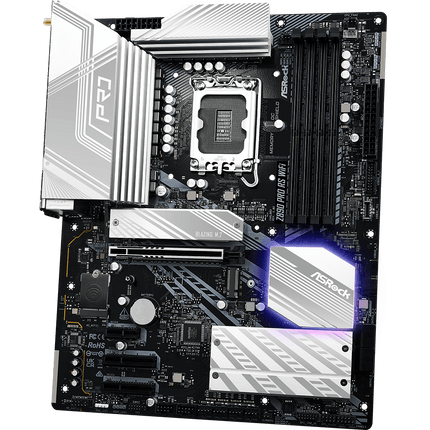 Tarjeta Madre ASRock Z890 PRO RS WIFI DDR5 | ATX | LGA 1851 | DDR5 hasta 8000+ MHz | Wi-Fi 6E | PCIe 5.0