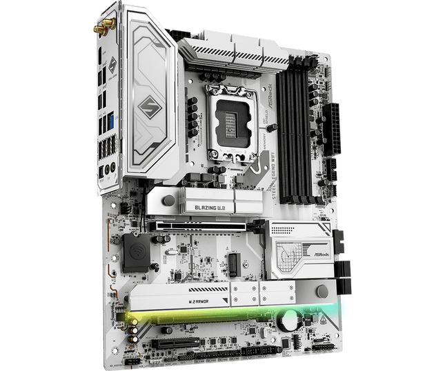 Tarjeta Madre ASRock Z890 STEEL LEGEND WIFI DDR5 | ATX | LGA 1851 | DDR5 hasta 8000+ MHz | Wi-Fi 6E | PCIe 5.0