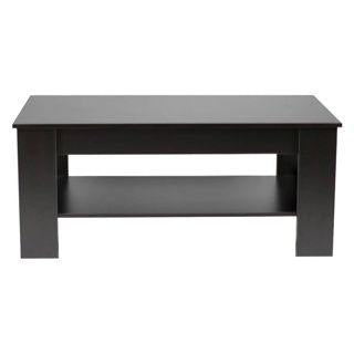 Kenneth Cole mesa de centro  cubierta color negro y caf‚ oscuro -KCWD2022058-BR