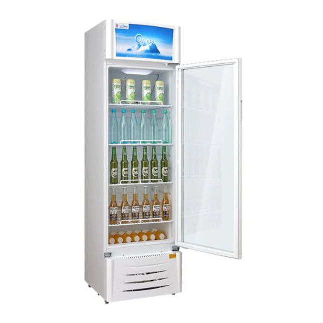 Refrigerador Exhibidor Midea MDRZ309CCNWH-CA | 11 pies | Puerta de Vidrio