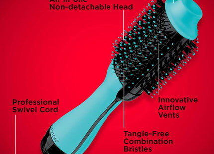 Cepillo Secador Revlon One Step Menta | Para dar volumen y brillo con estilo fresco y moderno