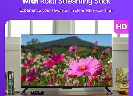 Roku Stick HD funcionando en TV mostrando calidad HD y transmisión fluida