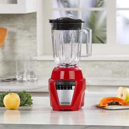 Black+Decker licuadora ice crush 700W-Vaso Plast- Roja - BL0877-1RDLA