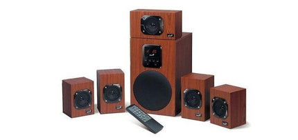 Sistema de Sonido 5.1 Genius RS2 SWHF5.1 4600 | 120W RMS | Bluetooth | Control Remoto