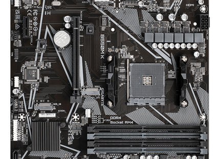 Tarjeta Madre Gigabyte B550M K | AM4 | Micro-ATX | DDR4 | PCIe 4.0 | HDMI | USB 3.2
