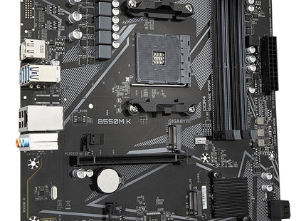 Tarjeta Madre Gigabyte B550M K | AM4 | Micro-ATX | DDR4 | PCIe 4.0 | HDMI | USB 3.2