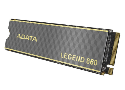Disco Duro Interno SSD ADATA LEGEND 860 | 1TB | M.2 PCIe NVMe 2.0 | 6,000MB/s Lectura | 5,000MB/s Escritura | SLEG-860-1000GCS