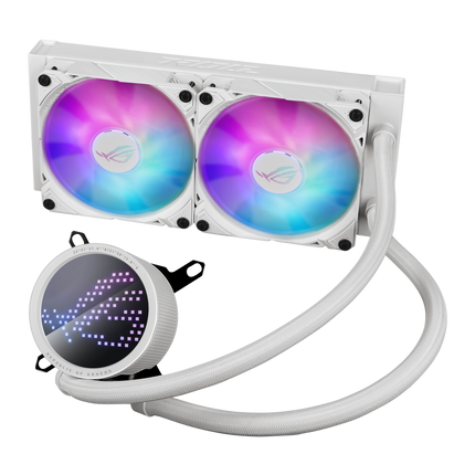 Enfriamiento Líquido ASUS ROG Ryuo III 240 ARGB White | Radiador 240mm | Ventiladores ARGB | Compatible Intel & AMD