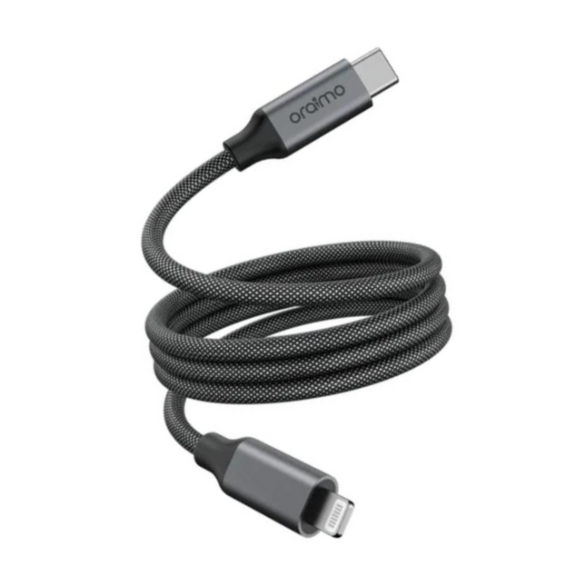 Cable USB-C a Lightning Oraimo MagCable | 2.22A | 1 m | Magnético | Carga Rápida