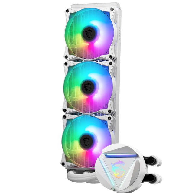Enfriamiento Líquido MSI MAG CoreLiquid C360 V2 White | Radiador 360mm | RGB | Compatible Intel y AMD