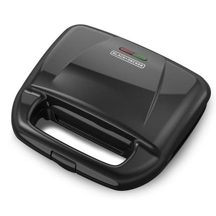 Wafflera Black+Decker WM120B | Placas Anti‑adhesivas | 760 W | Asa Fría | Vertical Storage