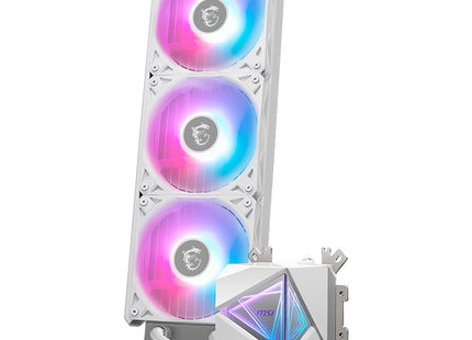 Enfriamiento líquido MSI MAG CoreLiquid I360 White con radiador 360mm y ventiladores RGB