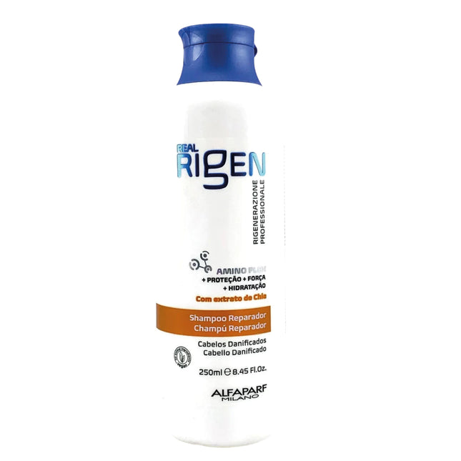 Alfaparf Milano Real Rigen Repair Shampoo Reparador 250 ml para Cabello Dañado
