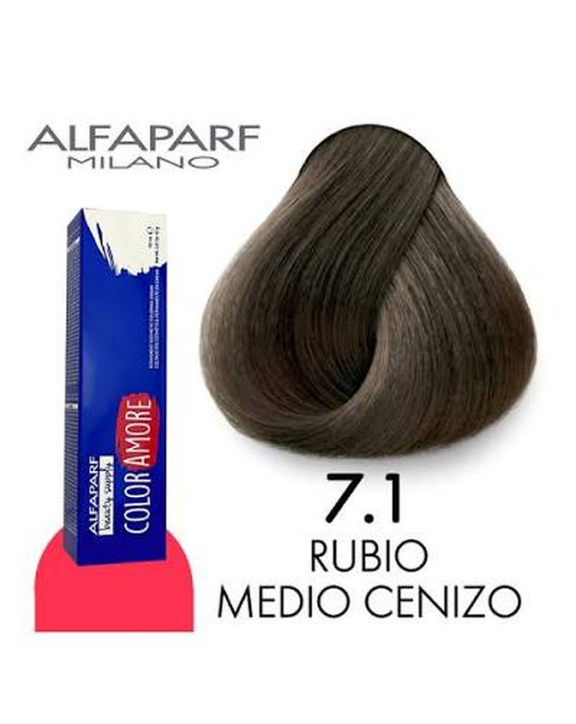 Alfaparf Color Amore 7.1 Tinte Permanente para Cabello 90 ml
