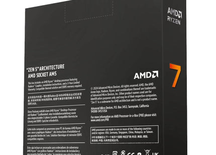 Procesador AMD Ryzen 7 9700X | 9ª Gen | 5.5 GHz | AM5