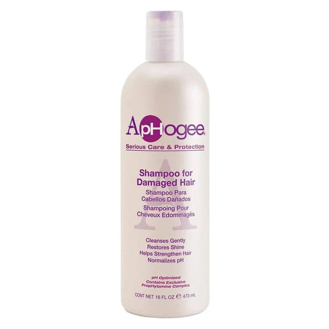 ApHogee Champú para Cabello Dañado, 473 ml