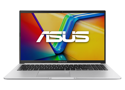 Laptop ASUS Vivobook 15 M1502YA vista frontal pantalla abierta
