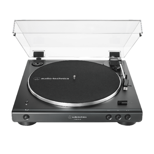 Audio-Technica Tocadiscos Automático BT Negro, AT-LP60XBT-BK