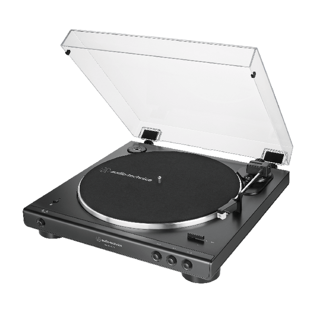 Audio-Technica Tocadiscos Automático BT Negro, AT-LP60XBT-BK