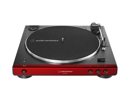 Audio-Technica AT-LP60XBT-RD tocadiscos automático Bluetooth rojo