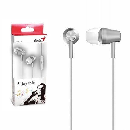 Audífono Genius HS-M360 | Alámbrico 3.5mm | Micrófono Integrado | Diseño Liviano