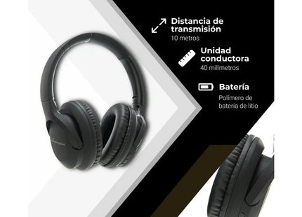 Lamborghini Huracán ANC Noctis LB-HSANC-N Audífonos Bluetooth 5.0 con Cancelación Activa de Ruido
