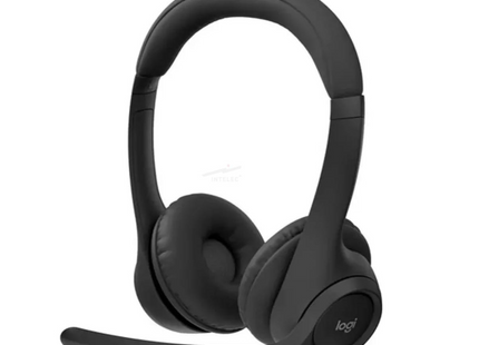 Headset Logitech Zone 300 negro con diadema ajustable vista frontal