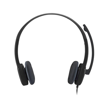 Headset Logitech H151 Stereo 3.5 Black | Cable 3.5mm | Sonido Estéreo