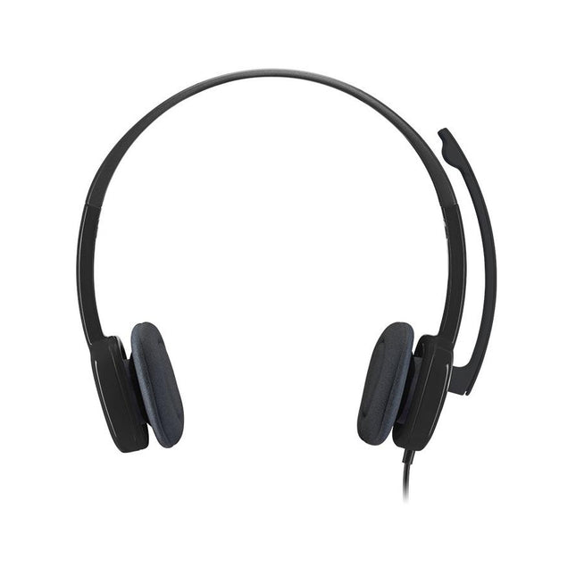 Headset Logitech H151 Stereo 3.5 Black | Cable 3.5mm | Sonido Estéreo