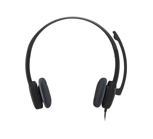 Headset Logitech H151 Stereo 3.5 Black | Cable 3.5mm | Sonido Estéreo