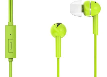 Audífono Genius HS-M320 | Alámbrico 3.5mm | Micrófono Integrado | Diseño Ergonómico | Verde