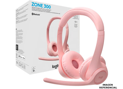 Headset Logitech Zone 300 | Inalámbrico | Bluetooth