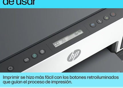 HP Smart Tank 720 vista trasera con conectores USB y alimentación